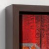 Bellagio Italy Mediterranean Oil Painting - Brown Float Frame Canvas Print - Natalie Bella