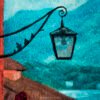Bellagio Italy Mediterranean Oil Painting - Natalie Bella - Closeup