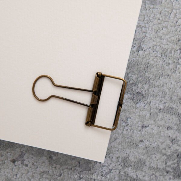 Bronze Paper Binder Clips