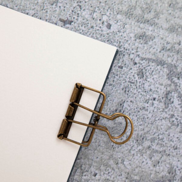 Bronze Paper Binder Clips