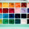 HIMI Gouache Paint Set, 24 Colors x 30ml, Jelly Cup Design with 3 Paint Brushes and a Palette