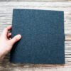 U.S. Art Supply 8.5" x 8.5" Watercolor Book (2 Pack, 76 Sheets Each) - 110lb (230 GSM) Linen-Bound Hardcover Artist Paper Pads - Acid-Free Cold-Pressed Watercolor Paper Pad Mixed Media