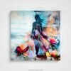 Dreams of Resurgence – Oil on Canvas | Contemporary Feminine Art with Bold Florals