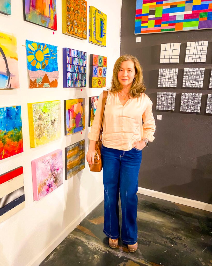 My painting Where Light Lingers is part of the Winter Group Show at Fraiche Arts Collective