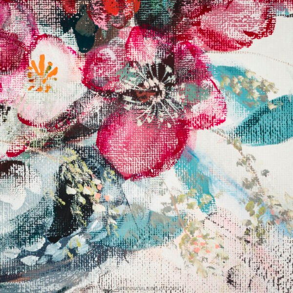 Morning Bouquet - Original 8x10 Gouache Floral Painting Morning Bouquet - Original Gouache Painting of Delicate Red Poppies