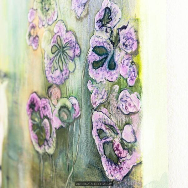 Becoming | Original Oil & Mixed Media Painting | 36x36"