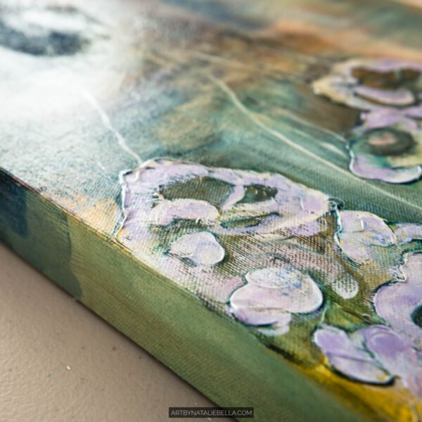 Becoming | Original Oil & Mixed Media Painting | 36x36"