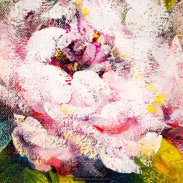She's somewhere between waking and dreaming - the soft place where thoughts loosen and colors run together. This is where awakening begins, quietly, without effort. From the Spring Within collection.