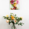 Verdure - Oil & Mixed Media on Canvas | 12x12"