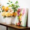 Verdure - Oil & Mixed Media on Canvas | 12x12"
