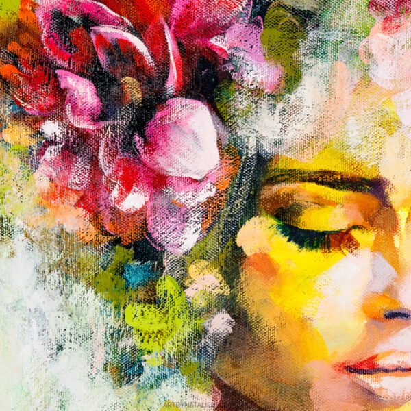 Verdure - Oil & Mixed Media on Canvas | 12x12"