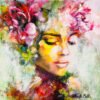Verdure - Oil & Mixed Media on Canvas | 12x12"