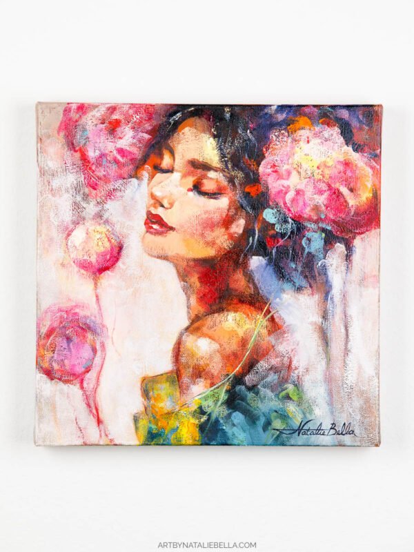 Wonder - Oil & Mixed Media on Canvas | 12x12"