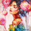 Wonder - Oil & Mixed Media on Canvas | 12x12"