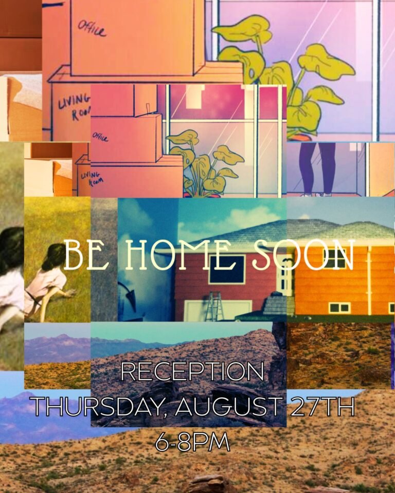 Be Home Soon Reception Flyer