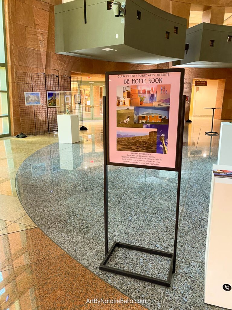 BE HOME SOON Exhibition, Clark County Public Arts, Rotunda Gallery