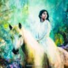 Emerging - Oil & Mixed Media on Canvas - 36x36x1.5 - Natalie Bella Emerging - Oil & Mixed Media on Canvas - 36x36x1.5 - Natalie Bella